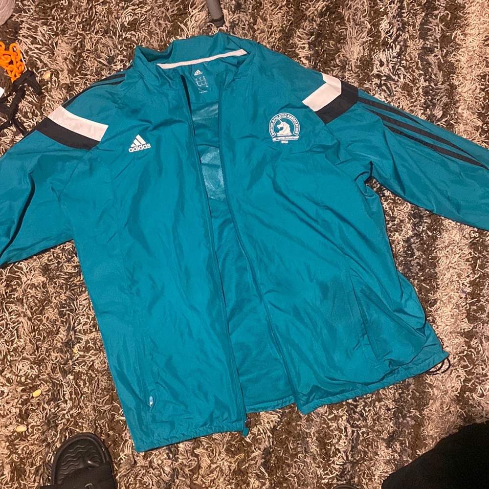 Adidas Boston marathon jacket